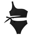 thumbnail image 2 of BeAi V Neck Swimsuits for Women With Shorts Cheeky Bikini Sets for Women Curvy Swimwear for Women 2025 Beach Wear for Women 2025 Trendy Vintage Padded Push up Previous Orders, 2 of 3