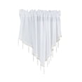 thumbnail image 1 of Solid Color Curtain Window Screen Triangle Curtain, Suitable For Living Room Bedroom Kitchen Decoration-SinKeeU, 1 of 4