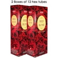 thumbnail image 4 of "Hem Precious Red Rose Agarbatti Pack of 12 Incense Sticks Boxes, 20gms Each, Traditionally Handrolled in India Aeromatic Natural Fragrance for Prayers,.., By Visit the HEM Store", 4 of 7