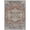 Orange/Ivory/Blue, variant on Feizy Kaia Transitional Medallion, Orange/Ivory/Blue, 2' x 3' Accent Rug Sheen Bohemian & Eclectic Oriental Floor Rug for Living room Bedroom