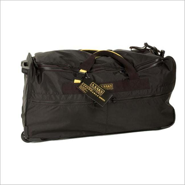 A. Saks 31" Expandable Rolling Trolley Duffel by A. Saks