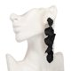 thumbnail image 2 of Pendientes colgantes para mujer con flecos largos y pétalos de rosa, pendientes colgantes con borlas, color blanco, 2 of 5
