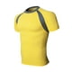 thumbnail image 1 of pstuiky camisetas de hombre, Camisa informal de manga corta con cuello alto y botones para hombre, color liso camisas casuales para hombre xxl, 1 of 3