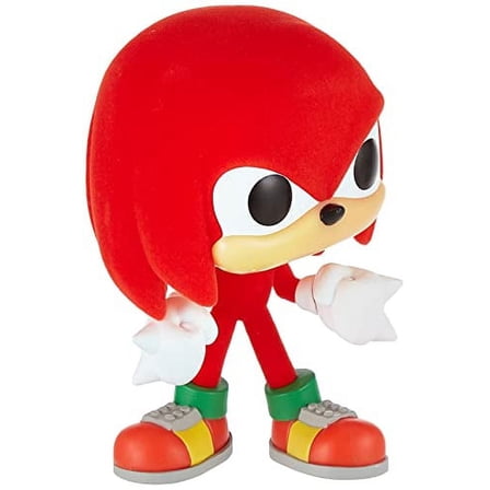 Funko POP Games 854 Sonic the Hedgehog Knuckles Flocked Exclusive Vinyl Figure