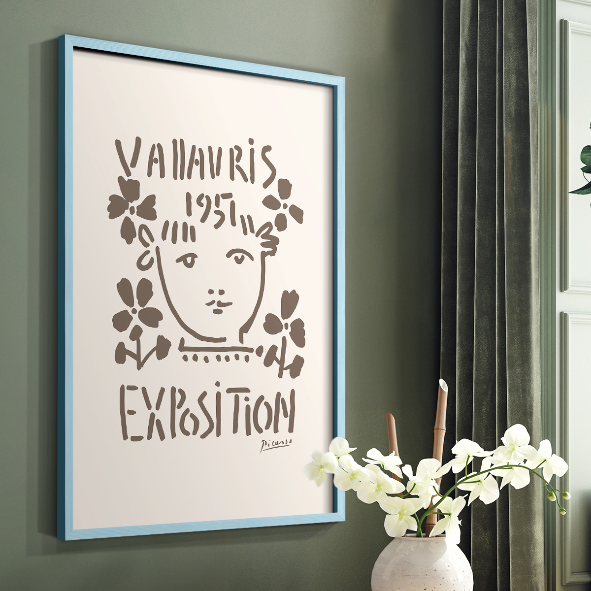 Matisse CCXVII in Solid Wood 8 x 10 Framed Print
