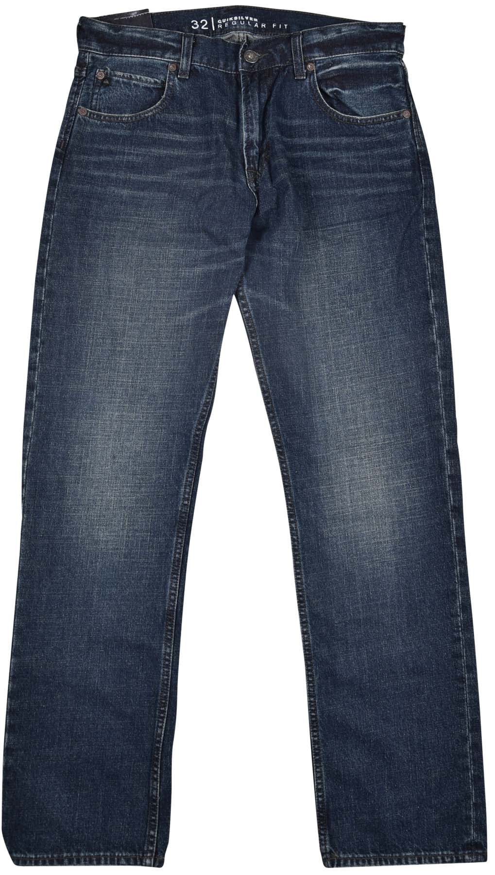 Quiksilver Men's Sequel Dark Aged Regular Fit Denim Jeans - Walmart.com