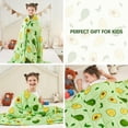 thumbnail image 5 of Teler Kids Weighted Blanket 3lbs, 36.2"x48.2" Toddler Weighted Blanket for Sleep & Calming, Breathable Heavy Blanket for Children, Avocado, 5 of 8