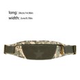 thumbnail image 4 of Advancent Riñonera de bolsillo grande para exteriores, bolso con cremallera, cartera, pecho, impermeable, riñonera para hombres y mujeres, suministros Mochilas de mochilero camuflaje gris Advancent OD022577-05, 4 of 6
