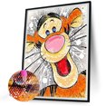 thumbnail image 2 of Pintura de diamante 5D DIY Taladro redondo completo Tigger Decoración artesanal (QQ134) Hugtrwg Para estrenar, 2 of 9