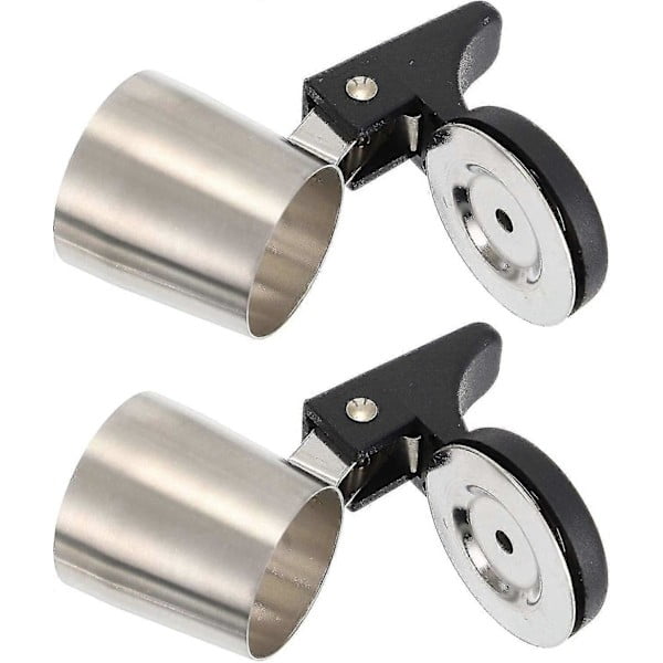 2PCS Stainless Steel Kettle Whistle Alternative Metal Kettle Beep Stove Top Teapot Warning Accessory