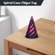 thumbnail image 3 of Fidget Toy 3D Impreso Espiral Cono Juguete Pasar A Través La Pirámide Para Y Adultos (Oro) Rojo, 3 of 9