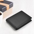 thumbnail image 4 of Slim Rfid Leather Wallet for Men - Stocking Stuffers for Teen Boys Men Christmas Birthday Gifts for Him Boyfriend Husband Teens Minimalist Travel Wallet Gifts Ideas Anniversary Valentines Fathers Day, 4 of 5