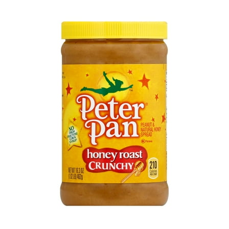 Peter Pan Honey Roast Crunchy Peanut Butter - 16.3 oz (Packaging May Vary)