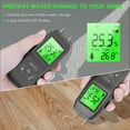 thumbnail image 3 of Wood Moisture Meter,Handheld Digital Moisture Detector, Backlit LCD Display,Water Leak Detector, 3 of 5