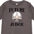 thumbnail image 4 of Inktastic Future Judge Cute Boys or Girls Long Sleeve Toddler T-Shirt, 4 of 5