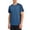 #Dark Blue, variant on DPTALR Men's Casual Fashion Color Blocked Round Neck Short Sleeve Running Sports T-shirt,Dark Blue, XXL