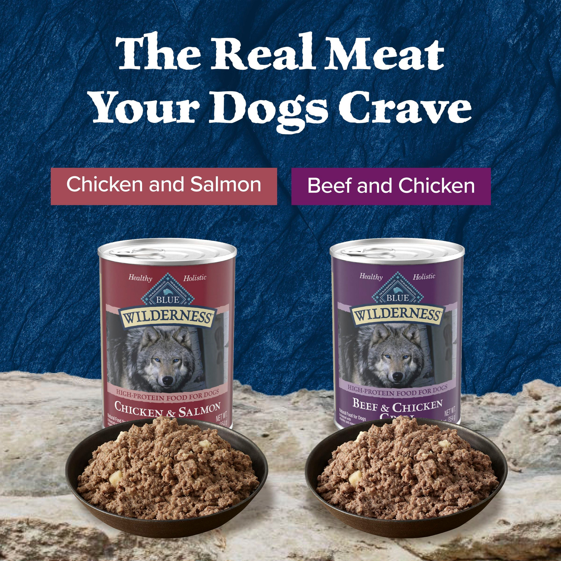 Blue Buffalo Wilderness High Protein Wet Dog Food Variety photo 4