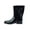 Black, variant on Women's Rain Boots Rubber Buckle Short Garden Wellies Shoes