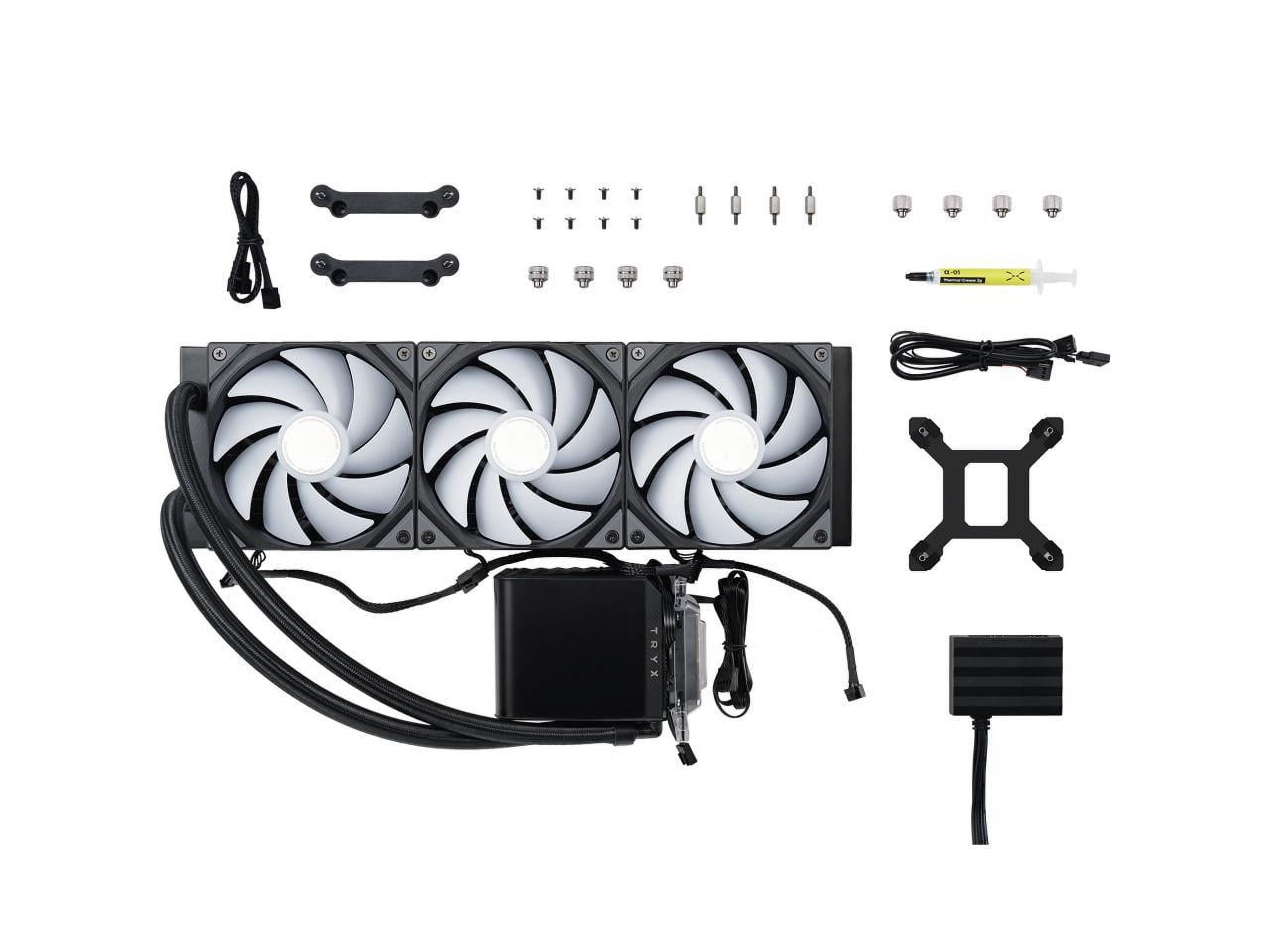TRYX LP360AAS3MG1K Panorama 360 ARGB 360mm Liquid CPU Cooler