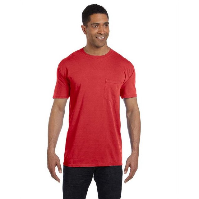 Comfort Colors T-Shirt Adulte Lourd avec Poche RS