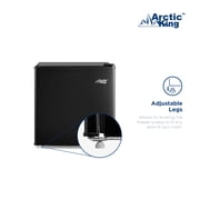 Arctic King 1.7 Cu Ft Compact Refrigerator, Black – Energy Star Mini Fridge for Dorm, Office, Bedroom