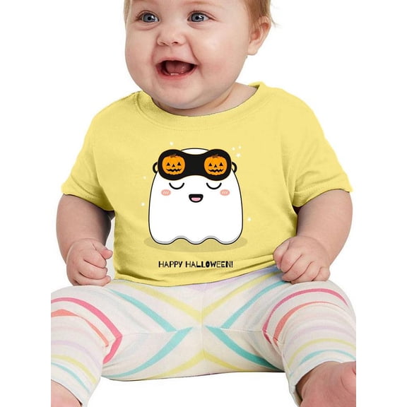 Adorable Sleepy Ghost T-Shirt Infant -Image by Shutterstock,  12 Months