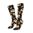 thumbnail image 2 of Balery Cat Skulls And Flowers Fun Novelty Socks Men'S Women'S Crew Socks Funny Crazy Novelty Socks Quirky And Cool Socks, 2 of 9