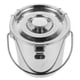 thumbnail image 5 of ColoMX Cubo de acero inoxidable con tapa, bote hermético para agua y café, cubo para almacenamiento de granos de café y almacenamiento grande de alimentos hermético, 5 of 8