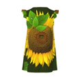 thumbnail image 3 of Lafuoo Sunflower3 Pattern Girls' Small Flying Sleeve Nightdress, Suitable for Girls' Round Neck Pajamas and Robes-Small, 3 of 9