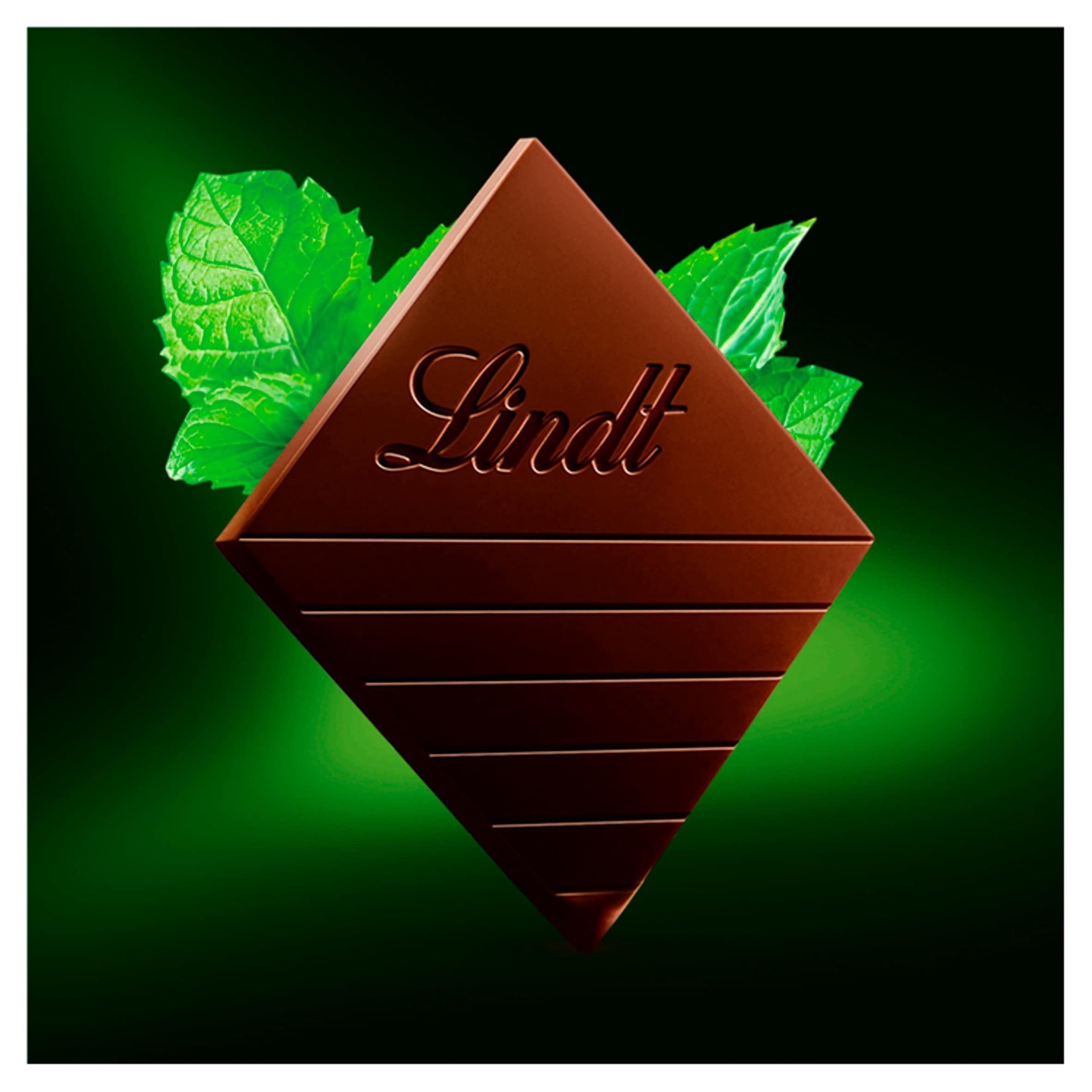Lindt Excellence Dark Chocolate Bar - Mint Intense 100g, Imported from Britain