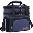 thumbnail image 1 of Lonchera JOINGO Grande Aislada de Doble Capa Expandible Azul, 1 of 6