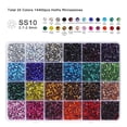 thumbnail image 5 of Kit de strass hotfix BEADSLAND SS10 de 24 colores, 14.400 piezas, 5 of 5