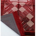 thumbnail image 5 of Modefa Turkish Islamic Lux Plush Regal Velvet Prayer Rug Janamaz Sajjadah Carpet with Free Prayer Cap - Mosque Red, 5 of 6