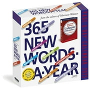 365 New Words-A-Year Page-A-Day Calendar 2025 : From the Editors of Merriam-Webster (Calendar)