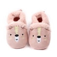 thumbnail image 6 of mgoYE Baby Slippers 6-12 Month Kids Dinosaur Bunny House Slipper Non-slip Warm Winter Soft Fuzzy Indoor Shoes|Pink 5, 6 of 7