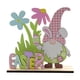 thumbnail image 4 of Adorno de madera de Pascua para primavera, figura impresa, suministros para fiestas, manualidades, juguetes, letrero de mesa, bricolaje, para árbol, escritorio, habitación, Pascua de gnomos, 4 of 8