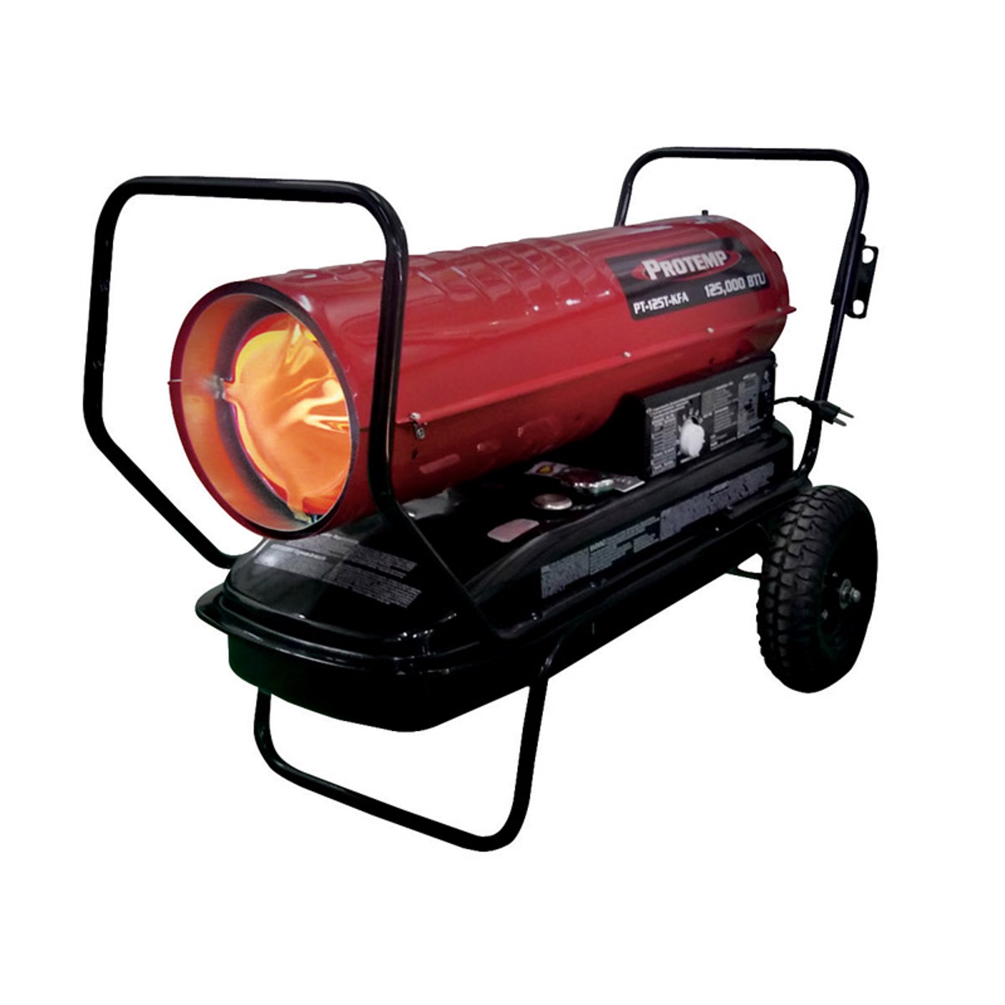 Protemp Kerosene Heater With Thermostat Portable 125000 Btu 3100 Sq. Ft. Ul  120 V/2.3 A 10  - Walmart.com