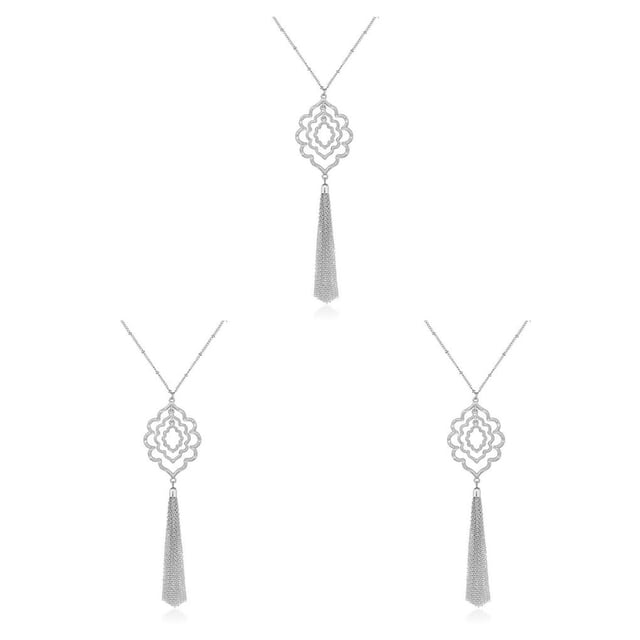 Collar de Joyas Estéticas Minnieouse Colgantes Plata Type1 NO1