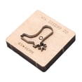 thumbnail image 1 of Herramienta de Estampado de Cuero, Basura de Abedul Dura de Cuero Die Die Simple Para Usar en Forma de Zapato Incisivo Para El Cinturón Para El Cartón, 1 of 7