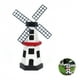thumbnail image 5 of Molino De Viento, Luz Solar, Farol De Molino De Viento Único, Lámpara De Molino De Viento De Resina Decorativa Impermeable Para Jardín Al Aire Libre, Parque, Patio Trasero Monstrate HA017069-00, 5 of 6