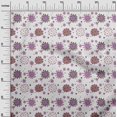 thumbnail image 3 of oneOone Georgette Viscose Medium Purple Fabric Medical Dress Material Fabric Print Fabric By The Yard 42 Inch Wide, 3 of 4