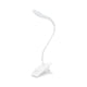 thumbnail image 2 of Lámpara de Escritorio con Clip, Led, Portátil, Recargable Por Usb, Luz de Noche con Cuello de Cisne Flexible de 360° | Azul, Rosa y Blanco | Luz de Lectura de Bajo Consumo para El Cuidado de La Vista, 2 of 6
