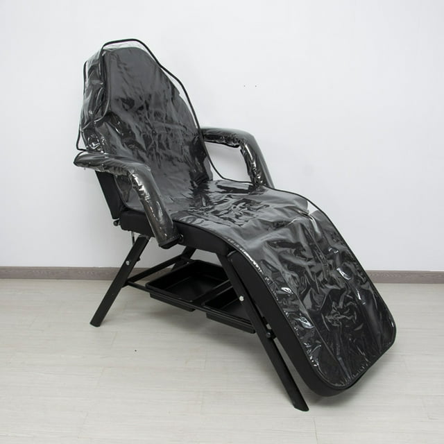 Wosthever Funda de cama impermeable de PVC transparente que protege las camas y sillas de los salones de belleza. Cubiertas para muebles de jardín
