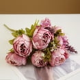 thumbnail image 1 of BKER Simulation 13 European Style Core Peony Flowers Home Table Dress Wedding Photography Decoration Flower Simulation Flowers, 1 of 5