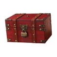 thumbnail image 3 of yotijay Jewelry Storage Box Treasure Chest Box for Earrings Bracelets Pendant Charms Red, 3 of 9