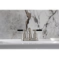 thumbnail image 3 of Kingston Brass KB8618CKL Kaiser Double-Handle 4" Centerset Bathroom Faucet with Pop-Up Drain, Brushed Nickel, 3 of 7