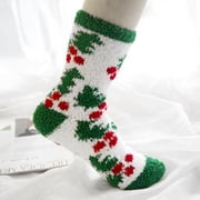 Socks Women's Christmas Printed Socks Cute Warm Comfortable Socks Home Socks Sports Socks