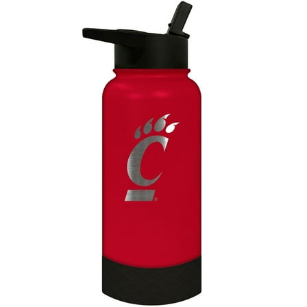 Cincinnati Bearcats 32oz. Logo Thirst Hydration Water Bottle