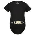 thumbnail image 2 of Maternity Baby Peeking T Shirt Funny Pregnancy Tee for Expecting Mothers, 2 of 9