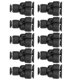 thumbnail image 2 of Conector Rápido Neumático, Divisor De Manguera En Forma De Y 1.0～1.2MPa Para Equipos De Automatización, 2 of 8